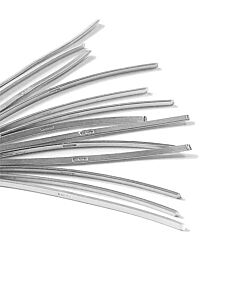 9ct White Gold Hallmarked Shank 4mm x 1.3mm