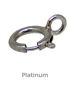 PLATINUM CLOSED BOLT RINGS 5mm