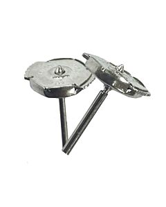 Platinum Alpha 7.4mm Guardian Earring Back Fittings