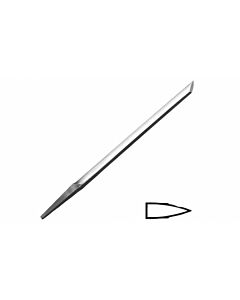 VALLORBE HSS ONGLETTE GRAVER, NO 2, 1.94MM,  TOOLSGRH36