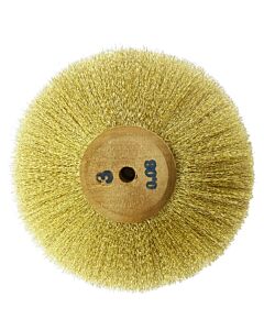 Brass Scratch brush 105mm