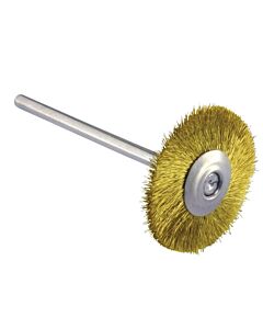 BRASS WIRE BRUSH PENDANT WHEEL 21MM