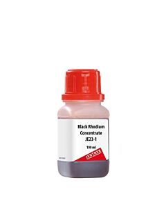 JENTNER, CONCENTRATE BLACK RHODIUM PLATING SOLUTION, JE23-1, 100ML, 2GM RHODIUM