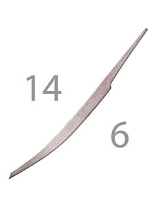 GRS CURVED LINE GRAVER, 14-6