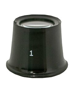 Plastic Eyeglass, 10x (1 inch)