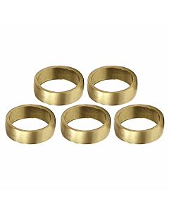 GRS BRASS PRACTICE RING, DOME, PACK OF 5