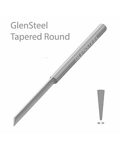 GRS GLENSTEEL TAPERED ROUND GRAVER, NO.12, 1.2MM, TOOLSGSR12