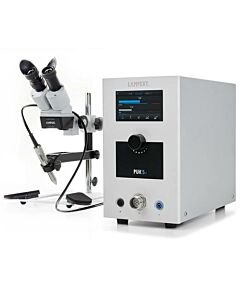 LAMPERT PUK 5.1 WITH 10 x MICROSCOPE, ARGON REGULATOR AND TACK WELDING KIT.