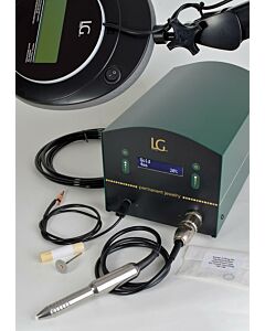 LG Permanent Jewellery Welder and eye protection system by Lampert