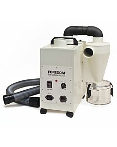 FOREDOM DUST COLLECTOR EXTRACTOR WITH CYCLONE AND COLLECTION CHAMBER