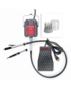 FOREDOM DELUXE STONE SETTING KIT WITH LX PENDANT MOTOR, 2 HANDPIECES