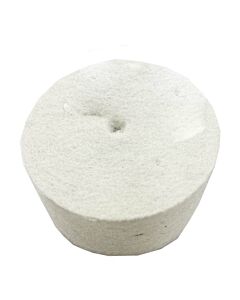 Felt Polishing Bob / Felt Wheel 4'' x 1''