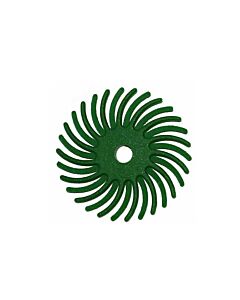RADIAL DISC | 3 GREEN RADIAL DISCS - EXTRA FINE GRADE