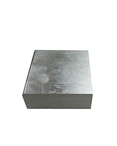 SOLID STEEL PLANISHING BENCH BLOCK 50 X 50 X 20MM