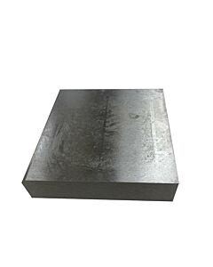 SOLID STEEL PLANISHING BENCH BLOCK 80 X 80 X 20MM