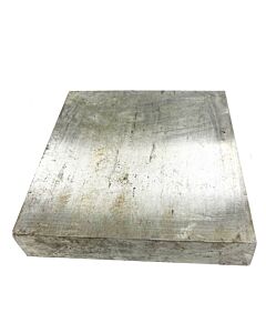 SOLID STEEL PLANISHING BENCH BLOCK 100 X 100 X 20MM