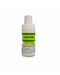 Green fluid: Refill acid bottles for platinum testing