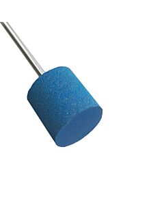 EVEFLEX RUBBER ABRASIVE, MOUNTED, 520 BARREL, BLUE, EXTRA-COARSE