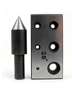 Wheatsheaf Collet Block and Punch, 28°,  6 hole