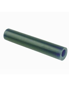 Green Wax Round Tube 27mm with off centered hole
