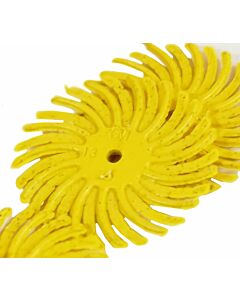 Yellow radial disc 19mm, 80 grit