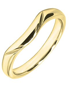 2.75mm Shaped Wedding Ring | W578