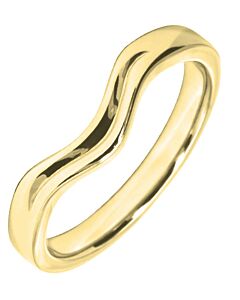 2.75mm Shaped Wedding Ring | W581
