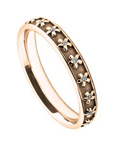 3mm Wedding Ring W7000 Pattern - Laser Engraving Wedding Ring