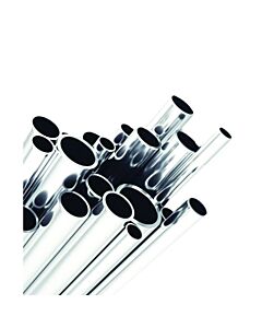 18ct White Gold TUBE for jewellery