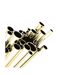 18ct Yellow Gold TUBE for jewellery